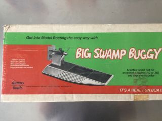 Vintage Dumas Swamp Buggy R/c Boat Kit 1505