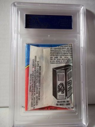 1973 - 74 O - Pee - Chee Hockey Wax Pack PSA NM 7 NHL Cards Rare 2nd Series 3