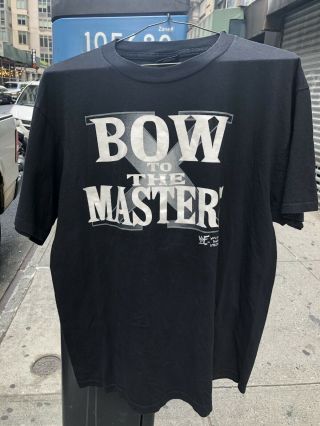 D Generation X 1998 Bow To The Masters T Shirt Wwf