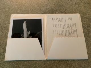 Vintage Pan American Airways 747 Press Kit.  Rare 6