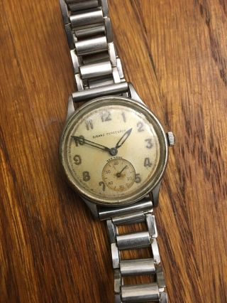 Vintage Girard Perregaux Sea Hawk Watch - Very Cool Bracelet
