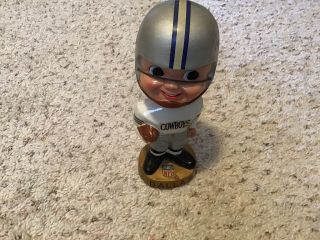 Dallas Cowboys Vintage Bobblehead Nodder 1960 