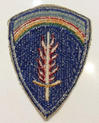 WWII U.  S.  ARMY IN EUROPE CUT EDGE PATCH WW2 NG 2