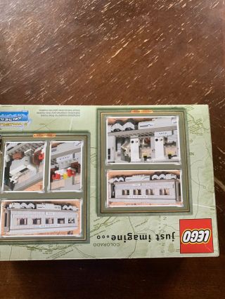 Open Box Lego 10022 Santa Fe Train Car (3 in one Models) Rare Set 5