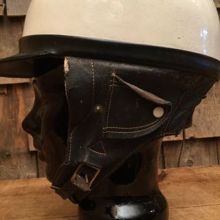 Vintage ALLSTATE Sears Roebuck And Co Scooter Motorcycle Helmet Safety Gear 6