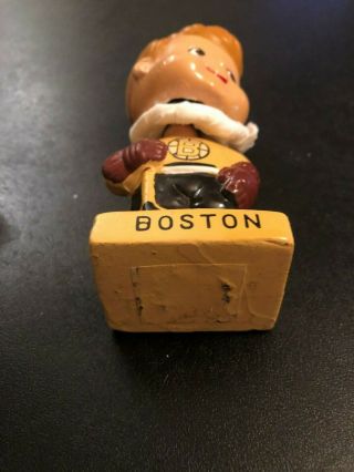 1960 ' s Boston Bruins MINI HOCKEY NODDER BOBBLEHEAD w/ Box - RARE 4