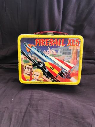 Vintage Fireball Xl5 Lunchbox -