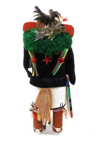 Vtg/Antique Hopi Kachina Doll Laguna Corn,  Laguna Gambler 12 1/2 