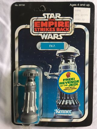 Vintage Star Wars Empire Strikes Back Esb Fx - 7 48 Back