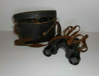 Vintage Nikko Japan Orion Binoculars W/ Case No 571535 6x24 Mm 9.  3 Wide