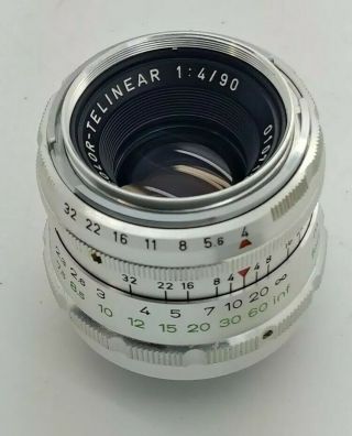 Vintage Agfa Color - Solinar F/4 90mm Lens Made In Germany