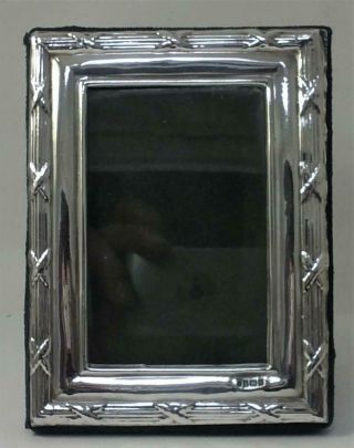 Vintage Hallmarked Sterling Silver Fronted Photo Frame (11cm X 8.  5cm) – 1997