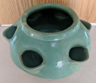 Vintage Matt Carlton 6 Cup Bauer Pottery Cactus Jar Strawberry Herb Planter 2