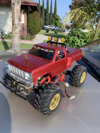 VINTAGE 1986 TAMIYA BLACKFOOT FORD F - 150 6