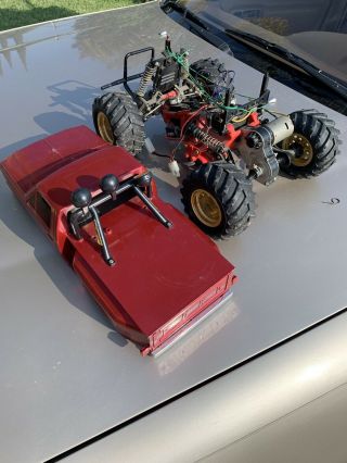 VINTAGE 1986 TAMIYA BLACKFOOT FORD F - 150 7