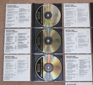 BEATLES BBC Studio Session Vol.  1 - 10 BEATLES SPECIAL 10CD Set JAPAN JASRAC Rare 10