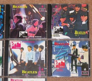BEATLES BBC Studio Session Vol.  1 - 10 BEATLES SPECIAL 10CD Set JAPAN JASRAC Rare 4