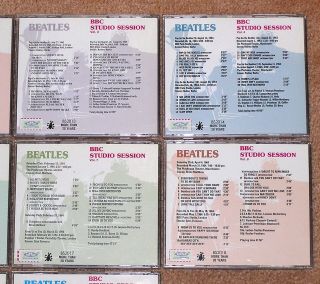 BEATLES BBC Studio Session Vol.  1 - 10 BEATLES SPECIAL 10CD Set JAPAN JASRAC Rare 7