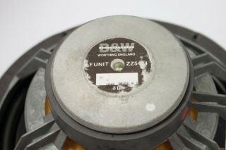 B&W BOWERS & WILKINS DM640 Classic Vintage Speaker ZZ5444 Low frequency 4