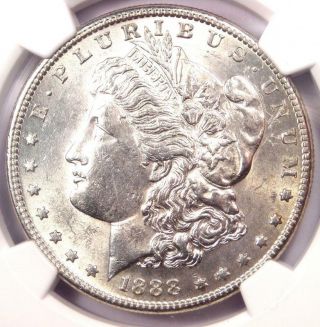 1888 - S Morgan Silver Dollar $1 - Ngc Uncirculated Details (unc Ms Bu) - Rare