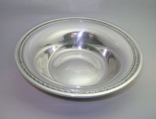 Antique Dh Dominick & Haff Sterling Silver Nut Bowl 6 " Rope Border 117 Grams