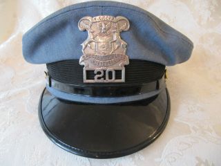 Vintage OBSOLETE Special Police Wyandotte Michigan Police Hat Badge 2
