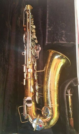 Vintage Bundy Alto Saxophone And Case