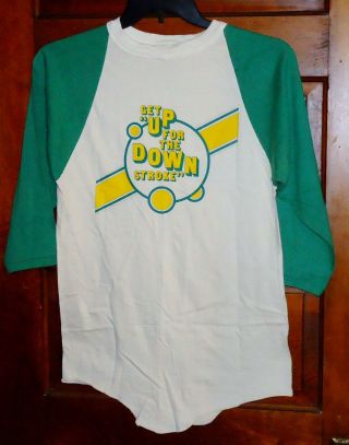 Vintage Parliament " Up For The Down Stroke " Promo T - Shirt 1974 George Clinton