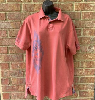 Vintage Rare Polo Ralph Lauren Aztec Navajo Southwest Custom Fit Shirt Size Xl