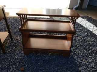 Ethan Allen Bookcase Book Shelf,  Freestanding,  Vintage