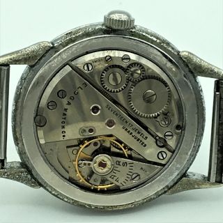 Vintage Eloga Swiss Incabloc 17 Jewel Unadj Day/Date Mens Wrist Watch 4