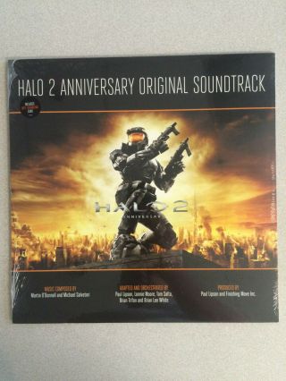 Halo 2 Anniversary Soundtrack Vinyl Lp Very Rare