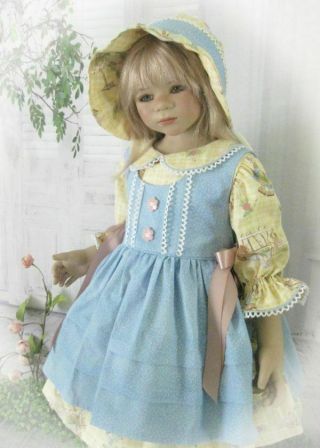 Vintage Inspired Sunbonnet Dress Set For Your Special Himstedt Dolls. 4