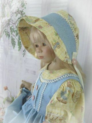 Vintage Inspired Sunbonnet Dress Set For Your Special Himstedt Dolls. 6