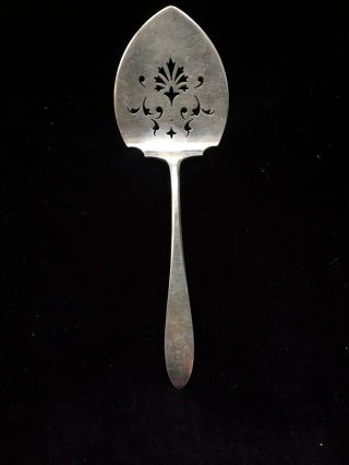 Vintage Sterling French Antique Reed & Barton Reticulated Server Mono B (231039)
