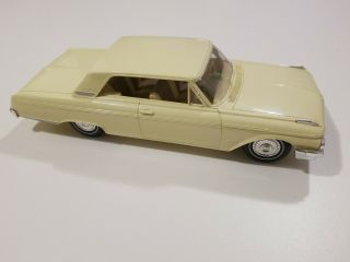 Vintage Plastic 1962 Ford Galaxie 500 Dealer Promo Car,  2 Door Ht