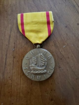 China Scruice United States Navy Service Medal