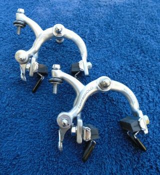 Vintage Campagnolo Nuovo Record Brake Calipers Vgc