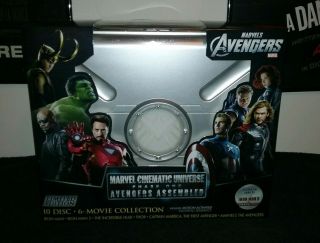 Marvel Cinematic Universe Phase 1 Set - Avengers - Blu - Ray Suitcase - RARE & OOP 11