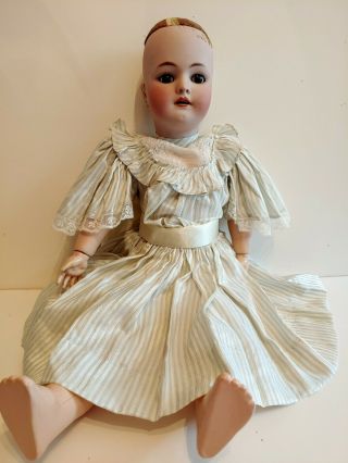 Fantastic Antique 24 " Simon & Halbig German Bisque Doll