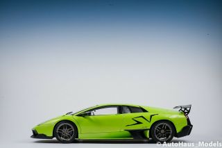 1/18 Autoart Lamborghini Murcielago Lp670 - 4 Sv Verde Sanda Green Very Rare