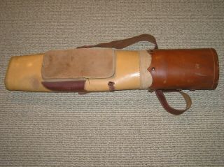 Bear Archery Leather Vintage Nimrod Back Quiver / Fred Bear