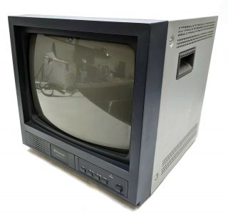 Vintage Ge Interlogix Kalatel Mvc - 14s 14 " Crt Color Security Video Monitor