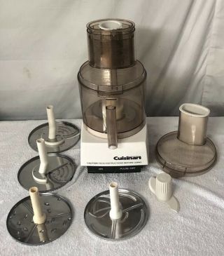 Vintage Cuisinart Dlc - 7 Food Processor W/,  Made In Japan