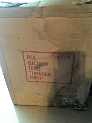 RCA,  Vintage Radio TV Vacuum Tube Valve Caddy Carrying Case NOS 2