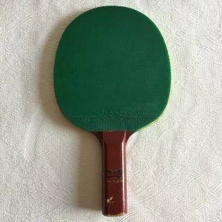 Vintage Butterfly Korpa Ping Pong Paddle Bat Racket With Swedish Stiga Case