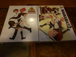 Wagnaria 1&2 Complete Premium Edition Set Blu - Ray Oop Rare Find