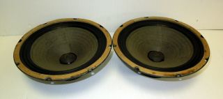 Vintage Jensen C10p 8 Ohm Tube Amp Instrument Speakers 10 Inch Full Range