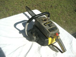 VINTAGE MCCULLOCH 7 - 10 AUTOMATIC CHAINSAW 2