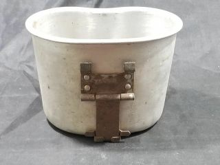 Wwii Us Army Canteen Cup Marked M.  A.  Co.  1944